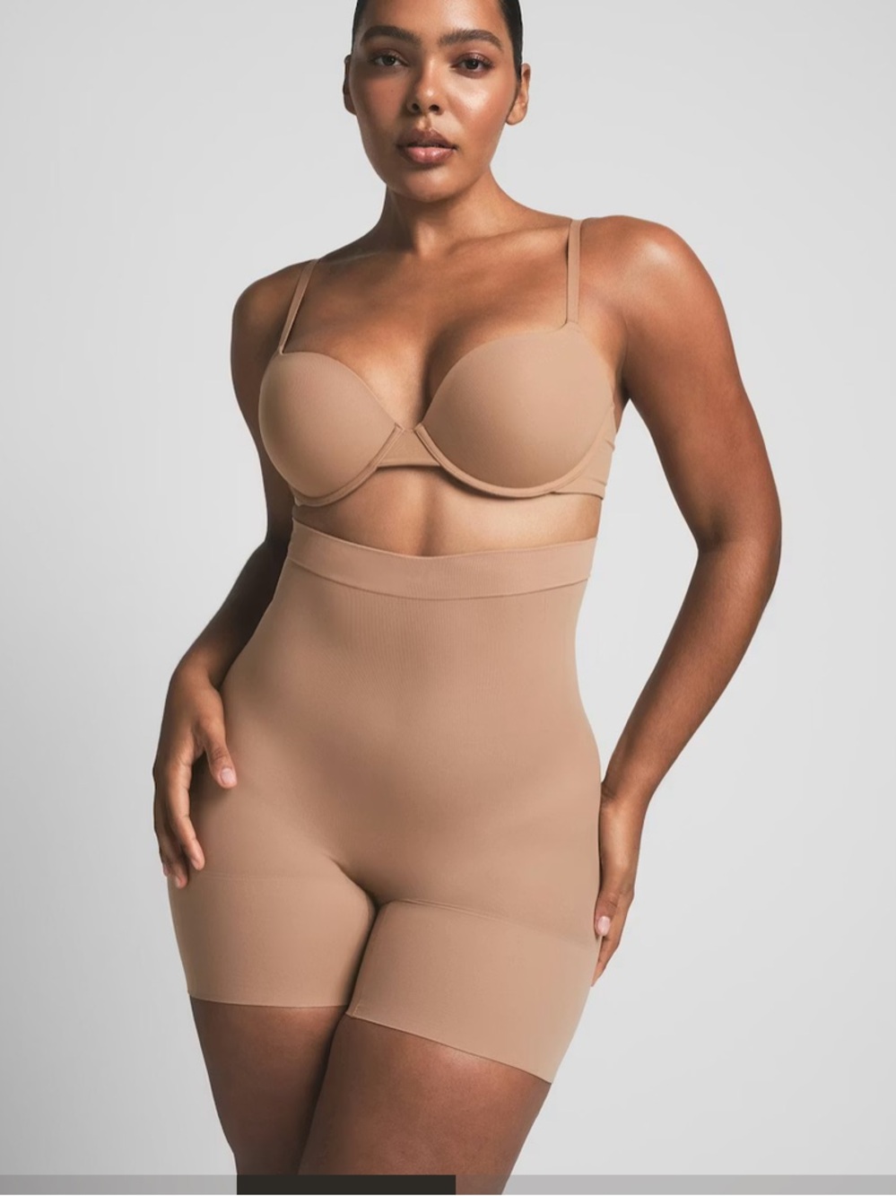 SKIMS High-Waist shapewear shorts